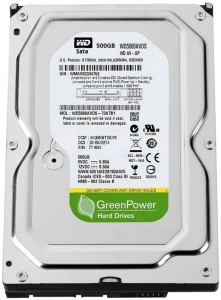 WD Sata Green Power 500 GB Desktop Internal Hard Disk Drive (Excellent Quality and Reliable Product)