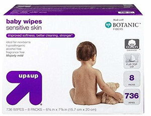 Up and best sale up baby wipes