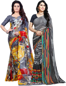Anand Sarees Printed Daily Wear Georgette Saree
