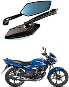 BRPEARl Manual Rear View Mirror For Honda CB Shine Price in India