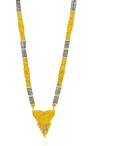 Gold mangalsutra on sale 24 carat