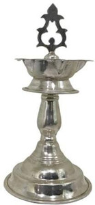 Personalisor Sterling Silver Kuthu Vilaku 1 Kg Silver Table Diya