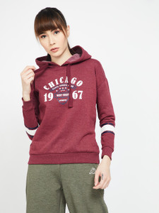 Kappa red hoodie women's hot sale
