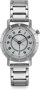 fastrack 6112sm01c analog watch  - for women