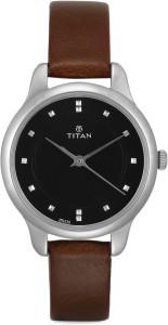 titan nk2481sl07 analog watch  - for women