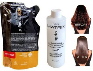 Matrix permanent hair deals straightening cream price