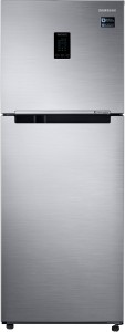 Samsung 324 L Frost Free Double Door 3 Star (2020) Convertible Refrigerator(Elegant Inox, RT34T4513S8/HL)