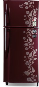 Godrej 236 L Frost Free Double Door 2 Star (2019) Refrigerator(Scarlet Dremin, RF GF 2362 PTH Scr Drmn)