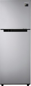 Samsung 253 L Frost Free Double Door 2 Star (2020) Refrigerator(Elective Silver, RT28T3032SE/HL)