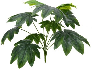 fancymart Real Touch Artificial Plant with 12 Leaves Heads Wild Artificial Plant
