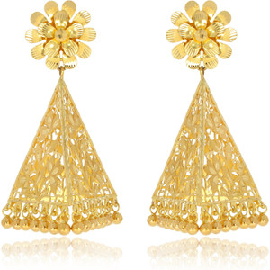 Senco Gold Precious Earring Yellow Gold 22kt Jhumki Earring Price