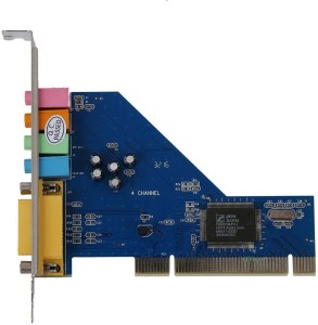 Khushi Enterprise SOUND CARD PCI Internal Sound Card(3.5 Audio Channel)