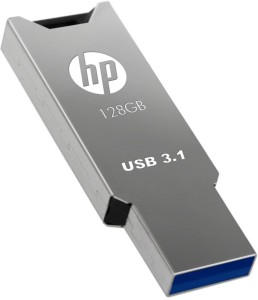 HP x303w 128 GB Pen Drive(Silver)