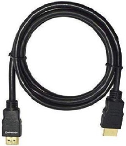 BUCKEINSTORE HDMI CABLE 1.5 METER 1.5 m HDMI Cable(Compatible with HDMI Cable, TV, Blu-Ray, Laptop, PC, DVD, PS3, Xbox, Black, One Cable)