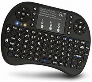 PHILOPHOBIA Laptop Wireless Mini Keybord with Touch Pad Multi Functional Wireless Multi-device Keyboard(Black)