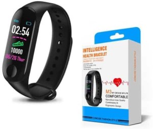 M3 Intelligence Bluetooth Health Wrist Smart Band Watch MonitorSmart  BraceletHealth Bracelet