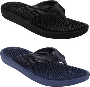 TeeAn Men OKG Combo of 2 Pairs Black Blue Acupressure Health