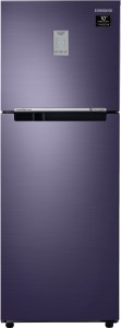 Samsung 253 L Frost Free Double Door 2 Star (2020) Convertible Refrigerator(Pebble Blue, RT28T3782UT/HL)