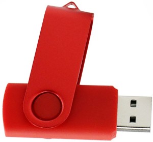 Pankreeti PKT1266 Swivel 256 GB Pen Drive(Red)