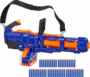 Hasbro Elite Titan CS 50 Toy Blaster Fully Motorized 50 Dart Drum 50 Elite Darts for Kids Teens Adults Guns Darts Elite Titan CS 50 Toy Blaster Fully Motorized 50 Dart Drum 50 Elite