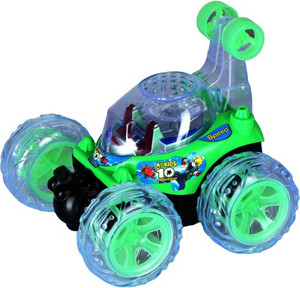 Villy Ben 10 Rechargeable Stunt Car Big Size 360 Degree Rotating Remote Control Green Ben 10 Rechargeable Stunt Car Big Size 360 Degree Rotating Remote Control Green Buy ben10 toys