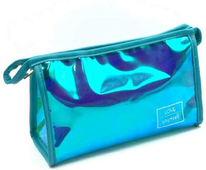 Holographic makeup online pouch