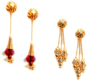 Sui Dhaga Earrings Buy Sui Dhaga Earrings Online At Best Prices In India Flipkart Com