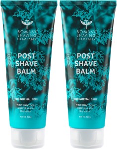 BOMBAY SHAVING COMPANY Post Shave Balm | Aftershave Lotion | Alcohol Free - Pack of 2