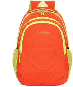 Orange school bags store