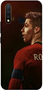 play fast Back Cover for ViVO Y12s , V2033,cristiano Ronaldo