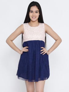 Natilene Girls Midi Knee Length Casual Dress Price in India Buy