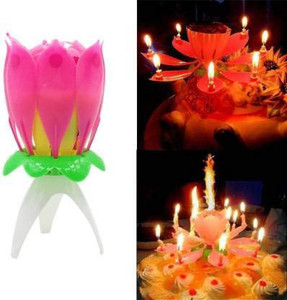 Lotus birthday deals candles