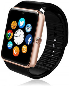 WONDERWORLD Wireless GT08 BT Smartwatch with Camera Smartwatch