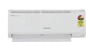 Voltas 0.8 Ton 3 Star Split AC  - White(103 DZX (R32)/103 DZX, Copper Condenser)