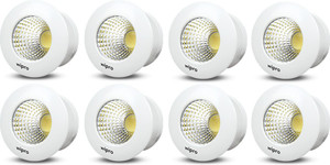 Wipro GARNET 1W WHITE ROUND LED SPOTLIGHT 2700K Recessed Ceiling
