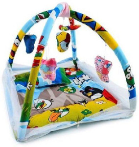 Baby play gym with mosquito net clearance
