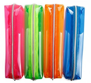 Transparent pouches top