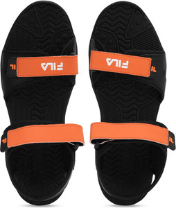 FILA Cocy Men Black Orange Sports Sandals Buy FILA Cocy Men Black Orange Sports Sandals Online at Best Price Shop Online for Footwears in India