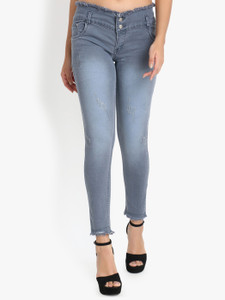 high waist denim Skinny Women Grey Jeans Buy high waist denim
