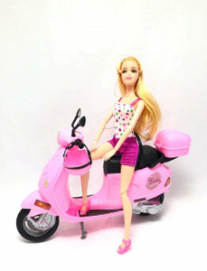 Barbie doll sales and scooter vehicle