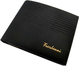 FuerDanni Men Black Genuine Leather Wallet BLACK Price in India Flipkart