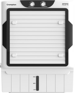 CROMPTON 70 L Window Air Cooler(White, Black, Optimus Prime 70)