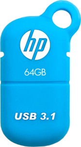 HP OTG x305m Tye A + micro B 64 GB Pen Drive(Blue)