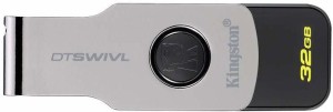 Kingston DTSWIVL/32BIN 32 GB Pen Drive(Silver)
