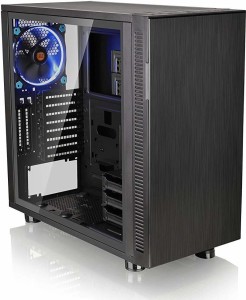 Thermaltake   Suppressor F31 Tempered Glass Edition SPCC ATX Mid Tower Tt LCS Certified Ultra Quiet Mid Tower Cabinet(Black)
