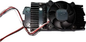 fixerzone Traders 1Pcs CPU Cooler Cooling Fan and Heat Sink for Peltier CPU Processor DIY Cooler(Black)