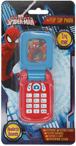 Quinergys Ultimate Spider Man Go Spidey Flip Phone Toy