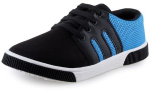 shoefly blue-347 canvas shoes for men(blue, black)