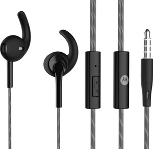 Motorola pace 110 earphones top