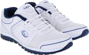 lancer running shoes for men(white, blue)